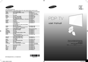 Samsung PE43H4500 User Manual