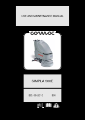 COMAC SIMPLA 500E Use And Maintenance Manual