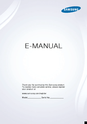 Samsung UA40J6300AR E-Manual