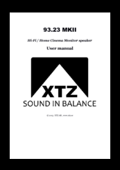XTZ 93.23 MKII User Manual