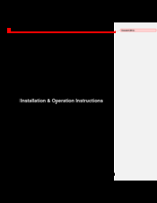 Nel-Tech Labs Tel-A-Greeter 204 Installation & Operation Instructions