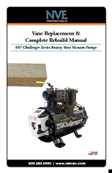 National Vacuum Equipment 607 challenger series Replacement And Rebuild Manual