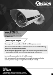 XVision XPB621 Instruction Manual