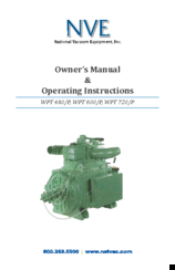 National Vacuum Equipment wPT 600/P Owner's Manual And Operating Instructions
