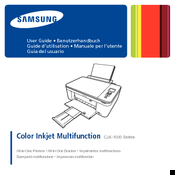 Samsung CJX-1000 Series User Manual