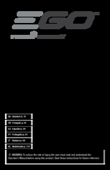 EGO BA2240E Operator's Manual