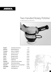 MIRKA MR-512TH Operating Instructions Manual