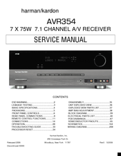 harman kardon avr 354