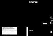 Sony VPL-SW631 Quick Reference Manual