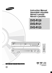 Samsung DVD-R120 Instruction Manual