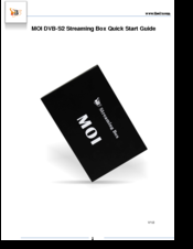 TBS technologies MOI DVB-S2 Quick Start Manual
