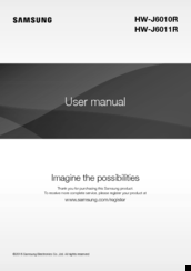 Samsung HW-J6011R User Manual