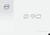 Volvo S 90 Quick Manual