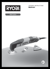 Ryobi RMT2004 Original Instructions Manual
