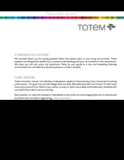 Totem KIN Sub User Manual