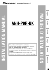 Pioneer ANH-P9R-BK Installation Manual