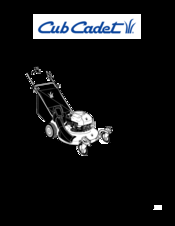 Cub Cadet SC 621E Operator's Manual
