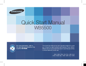 Samsung WB5500 Quick Start Manual