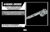 Black & Decker NSW18 Instruction Manual
