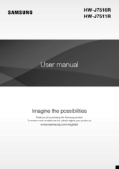 Samsung HW-J7511R User Manual