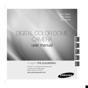 Samsung SCC-B5333 User Manual