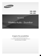 Samsung HW-J561 User Manual