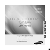 Samsung SCC-B5368 - Super High-Resolution Day/Night Dome Camera User Manual