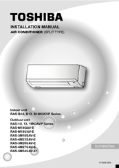 Toshiba RAS- 13 Series Installation Manual
