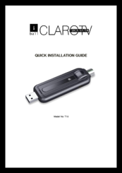 iBall Claro TV T18 Quick Installation Manual