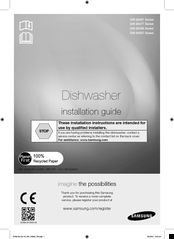 Samsung DW-BG58 Series Installation Manual