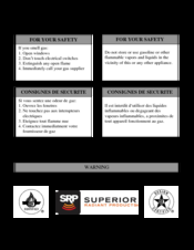SRP UAB SERIES Installation, Operation And Service Instructions