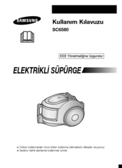 Samsung SC6580 Operating Instructions Manual