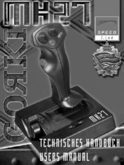SpeedLink MK 27 User Manual