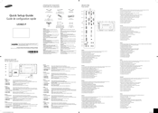 Samsung UD46D-P Quick Setup Manual