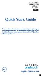 Alcatel POP S3 5050A Quick Start Manual