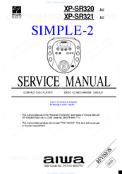 Aiwa XP-SR320 Service Manual