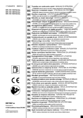 GGP ITALY SPA CS 434 Series Operator's Manual