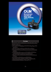 Olin OSS-101 User Manual