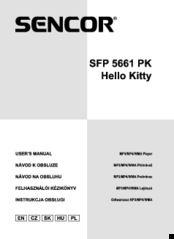 Sencor SFP 5661 PK User Manual