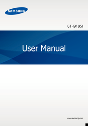 Samsung GT-I9195I User Manual