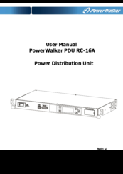 PowerWalker PDU RC-16A User Manual