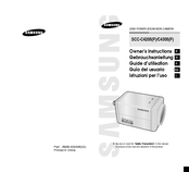 Samsung SCC-C4205P Owner's Instructions Manual