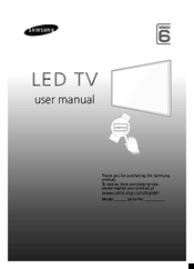 Samsung UE60J6100 User Manual