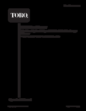 Toro ProLine 30527 Operator's Manual