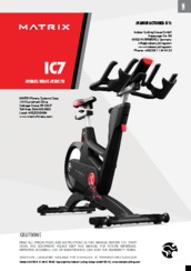 Matrix IC7 Manuals | ManualsLib