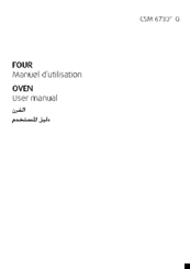arcelik CSM 67301 G User Manual