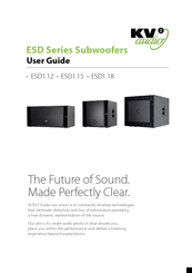 KV2 Audio ESD Series User Manual