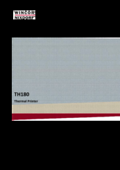 Wincor Nixdorf TH180 Programmer's Manual