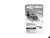 Ski-Doo MX Z X 440 Operator's Manual