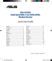 Asus DSL-AC56U Quick Start Manual